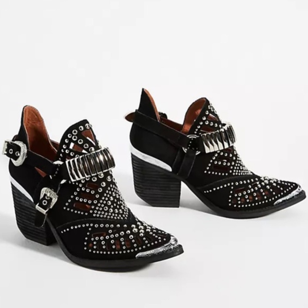 Jeffrey Campbell Calhoun Boot Suede | 7 - Picture 1 of 13